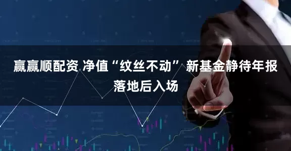 赢赢顺配资 净值“纹丝不动” 新基金静待年报落地后入场
